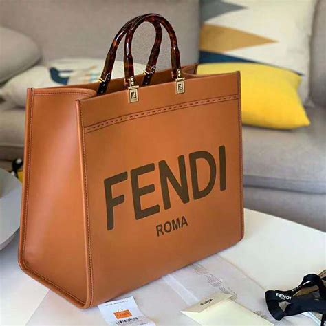 brown and black fendi bag|fendi brown leather bag.